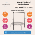 thumbnail image 2 of JumpSport Handle Bar for Arched Leg Fitness Trampolines, Trampoline Not Included, 2 of 9