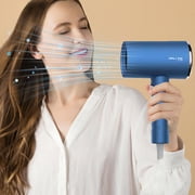 EGNMCR Negative Ionic Hair Dryer With Concentrator Expertise Portable Hair Dryers For Women Curly Hair Constant Temperature Hair Care Without Damaging Hair blowing machine