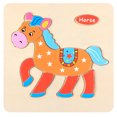 thumbnail image 1 of E Childrens Wooden Shape Toy Puzzle Gift For Creative Play And Cognitive Growth, 1 of 4