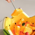 thumbnail image 3 of Fruit Snackware Set Ceramic Watermelon Theme Serving Dish with Stainless Steel Forks for Dining Bar Events and Collectible Home, 3 of 6