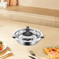 thumbnail image 1 of Elodie Hot Pot Cooker Lifting Chafing Dish Basin for Party Kitchen Family Gathering 34cm No punching, 1 of 8
