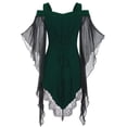 thumbnail image 4 of LOVZFMLL Dresses Women's Style Camisole Irregular Splicing Together Strap Straps Gothic Dress, 4 of 7