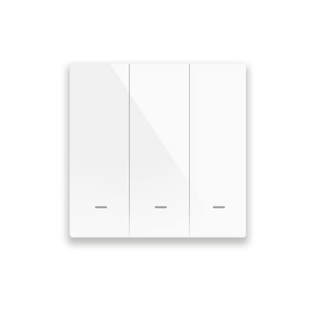 Amdohai Sans Fil Wi-Fi Intelligent Switch Lumière Switch Bouton-Poussoir ZigBee Switch