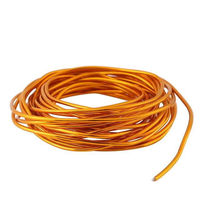 Sonew 5 Meters / Roll 2mm Colorful Round Oxidation Aluminium Wire DIY Accessories For Jewelry Making, Jewelry Making wire,Oxidation Aluminium Wire