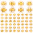 thumbnail image 1 of 200Pcs Mini Letters Beads Luminous Handcraft Loose Beads Round DIY Bracelet Jewelry Beads, 1 of 8