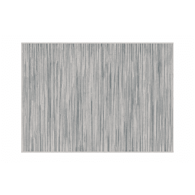 Mainstays Grand Tapis d'Intérieur Gris du Nord, 5 Pieds X 7 Pieds, avec un Motif Linéaire Gris vertical et une Hauteur de Poil de 6 mm et un Visage en polyester durable, Idéal comme Tapis d'Accent pour Salons, Chambres Ou Espaces Familiaux Ayant Besoin d'Un Revêtement de Sol Doux et Neutre.