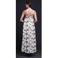 thumbnail image 2 of Bimba Robe Longue Maxi Imprimée en Rayonne pour Femmes à Bretelles Spaghetti Ajustables Style Bohème - Grand, 2 of 5