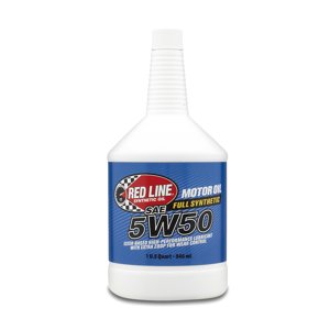 Red Line Oil 11604 Oil  SAE 5W-50; Synthetic; 1 Quart Bottle; Single