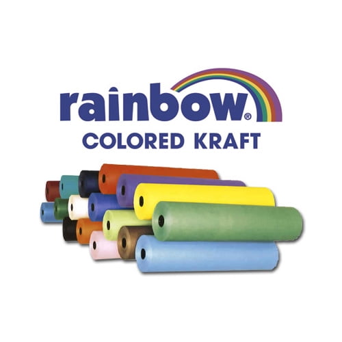 DIXON TIC/ STRATHMORE 0063000 RAINBOW DUO FINISH COLOR KRAFT PAPER WHITE 36 X1000WHITE