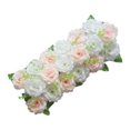 thumbnail image 3 of Baohd Chemin de Table Panneau de Fleurs Roses pour Mariage Beige et Blanc, 3 of 7