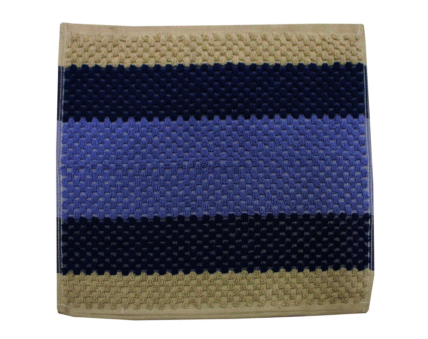Hometrends Fashion Washcloth, Navy, 1 Piece
