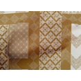 thumbnail image 5 of oneOone Cotton Poplin Light Brown Fabric Block Craft Projects Decor Fabric Printed By The Yard 56 Inch Wide, 5 of 5