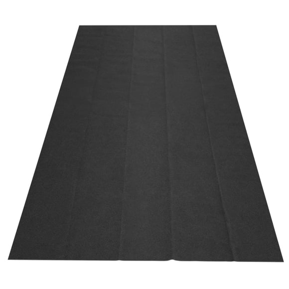 AutoFloorGuard AFG8018 17 Ft x 7.3 Ft Medium Size Garage Carpet Mat, Black