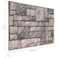 thumbnail image 4 of vidaXL 3D Wall Panels with Light Grey Brick Design 10 pcs EPS, 4 of 4