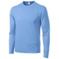 thumbnail image 1 of Gravity Threads Long-Sleeve Moisture-Wick Athletic Shirt - CarolIna Blue - 2XL, 1 of 2