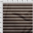 thumbnail image 2 of oneOone Viscose Jersey Fabric Argyle Style Ikat Print Fabric BTY 60 Inch Wide, 2 of 5