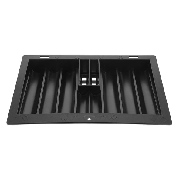 Table Poker Chip Tray Acrylic Poker Chip Tray Table Chip Tray For Storage Poker Chip Case Casino Chip Display Case Poker Chip Holder