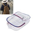 thumbnail image 1 of Sac à Dos Transparent, Sac d'École Transparent de Grande Capacité, Léger pour Unisexe, 1 of 8