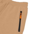 thumbnail image 2 of Ceisia Men Solid Color Loose Casual Pants Elastic Waist Drawstring Sports Gift Work Trousers, 2 of 8