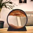 thumbnail image 1 of RKSTN Décoration Intérieure Moderne Quicksand Painting Sablier 3D Sable Naturel Qui s'Écoule Image Sable Mobile Sablier, 1 of 3