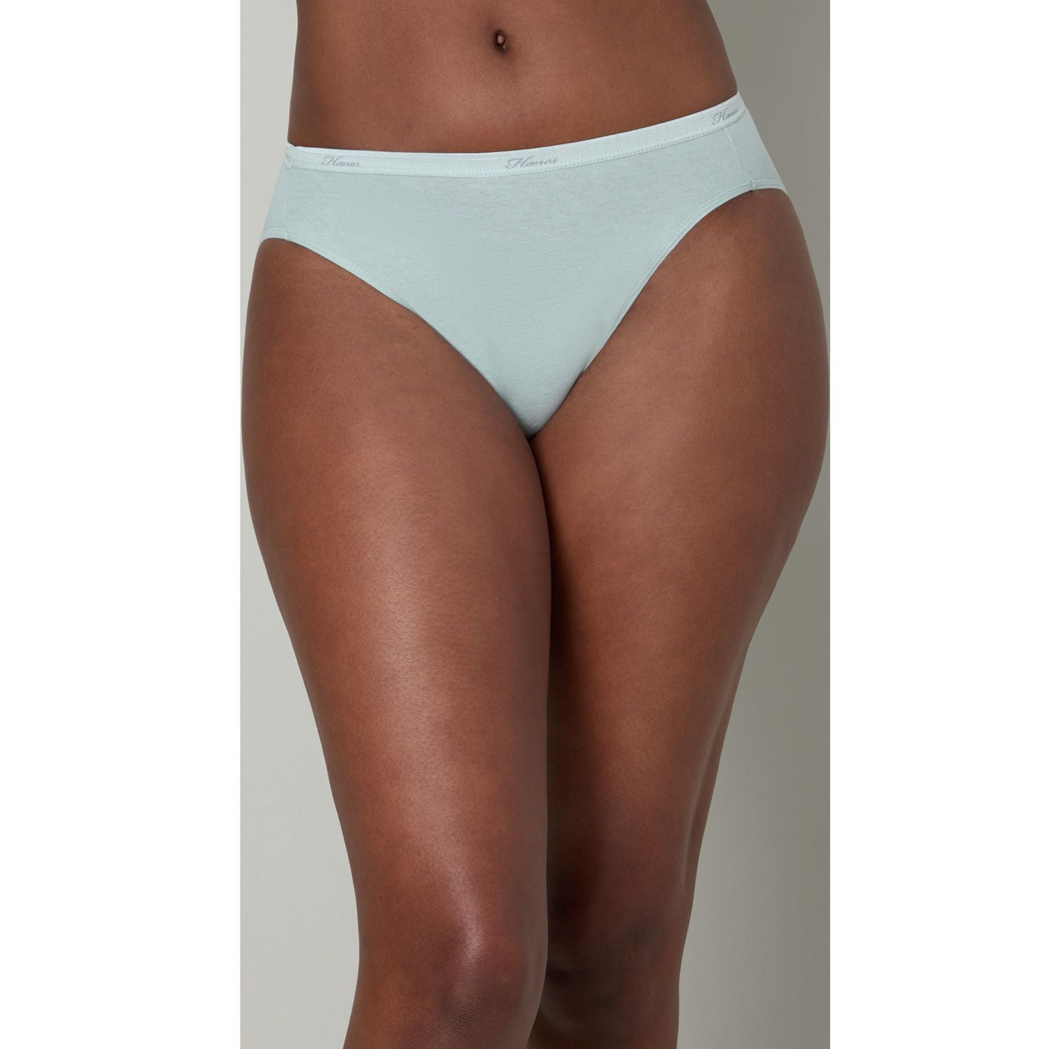 Hanes Women's 6+1 Bonus pack Hi-Cut Cotton Brief