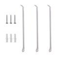 thumbnail image 3 of 3 Pack 17 Inch Support Brackets for Wire Shelving Closet Shelf Brackets, 3 of 9