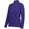thumbnail image 1 of Augusta Sportswear Femmes Standard Micro-Lite Polaire 1/4 Zip Pull, Violet, Grand, 1 of 1