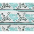 thumbnail image 4 of oneOone Cotton Flex Fabric Stripe|Leaves & Hen Block Decor Fabric Printed BTY 40 Inch Wide, 4 of 4