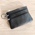 thumbnail image 1 of Genuine Leather Coin Purse Multifunctional Key Bag Business Card Bag Short Handbag Key Bag Small Wallet for Women, 1 of 5