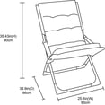 thumbnail image 2 of Mainstays 2-in-1 Folding Patio Chair Set, 2 pack, 2 of 5