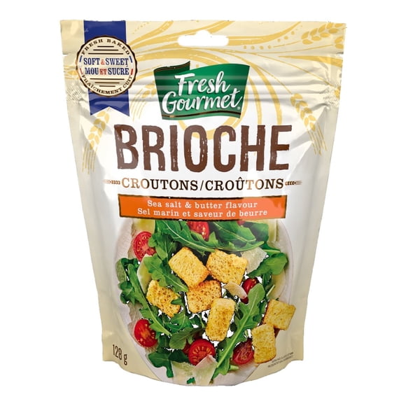 Fresh Gourmet Brioche Croutons 128g