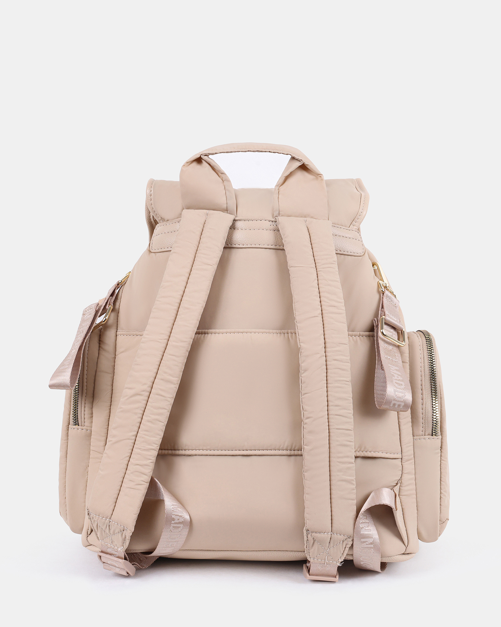 Madden NYC Backpack Baby Diaper Bag with Side Pockets for Baby Bottles, Pocket for Phone, Changing Pad, Front Pocket for Baby Wipes, Pacifier pouch.