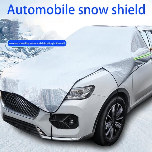 Dvkptbk Windshield Cover for Ice and Snow, Car Windshield Protector Cover, Winter Waterproof Frost Snow Ice Cover Auto Sun Shade for Cars Trucks and SUVs