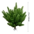 thumbnail image 2 of BKER 25pcs Artificial Greenery Needle Garland Picks Christmas 25 Pack Green, 2 of 4