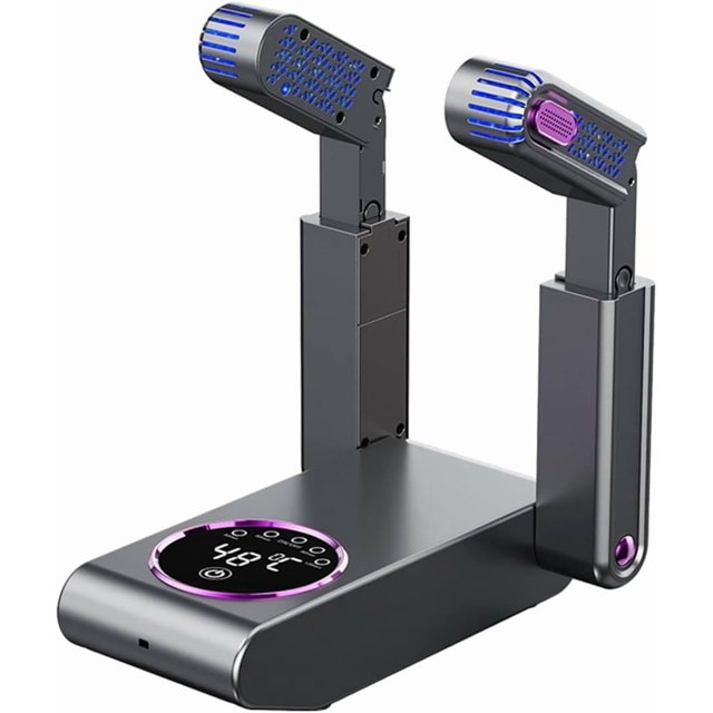 Electric Telescopic Shoe & Boot Dryer with Smart Touch & Timer, Adjustable Height, Effectively Removes Moisture & Odor, Keeps Fresh