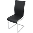 thumbnail image 1 of Canadian Anne Dining Chair Black & White (Set of 2), 1 of 3