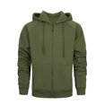 thumbnail image 2 of LOVZFMLL Jackets for Men's Solid Color Hooded Cardigan Loose Casual Sports Zipper Sweatshirt Jacket, 2 of 9