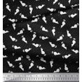 thumbnail image 3 of Soimoi Tissu Viscose Georgette Imprimé Floral & Chat au Mètre 42 Pouces de Large, 3 of 3