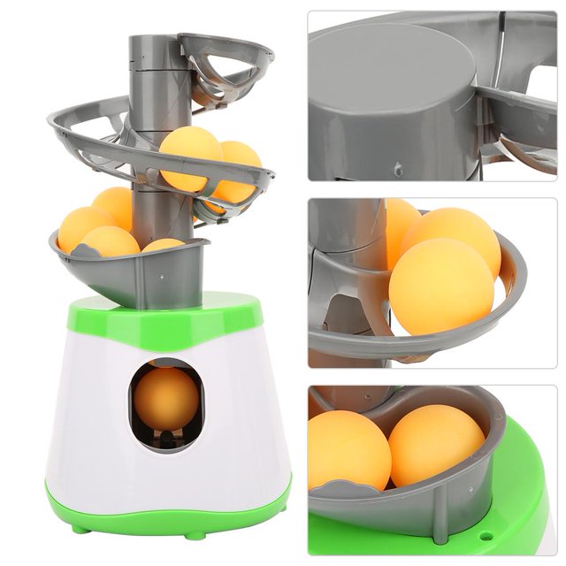 Noref Portable ABS Table Tennis Trainer Pings Pong Ball Automatic Launcher Training Machine Children Entertainment Toy,Pings Pong Trainer,Pings Pong Automatic Launcher