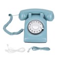 thumbnail image 1 of DEWIN Téléphone Fixe Rétro Rotatif des Années 60, Cadran Rotatif Classique, Filaire, Vert, 1 of 14