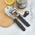 thumbnail image 4 of Stainless Steel Manual Can Opener Heavy Duty Multifunctional 360 Hand Crank with Comfortable Grip Kitchen Gadgets for Effortless Opening, 4 of 5