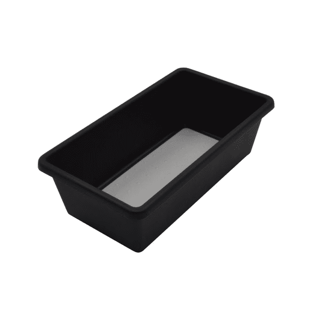 Mainstays Black Plastic Non-Slip Cabinet Drawer Organiser, 3.75" x 6.75", for Kitchen Gadgets, 1 Piece