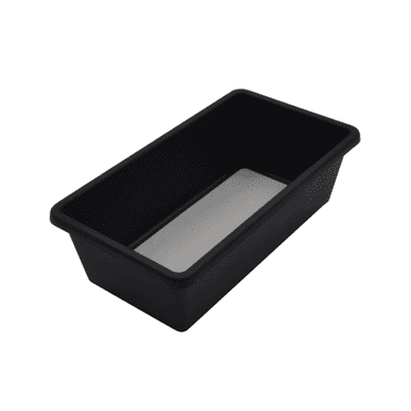 Mainstays Black Plastic Non-Slip Cabinet Drawer Organiser, 3.75" x 6.75", for Kitchen Gadgets, 1 Piece