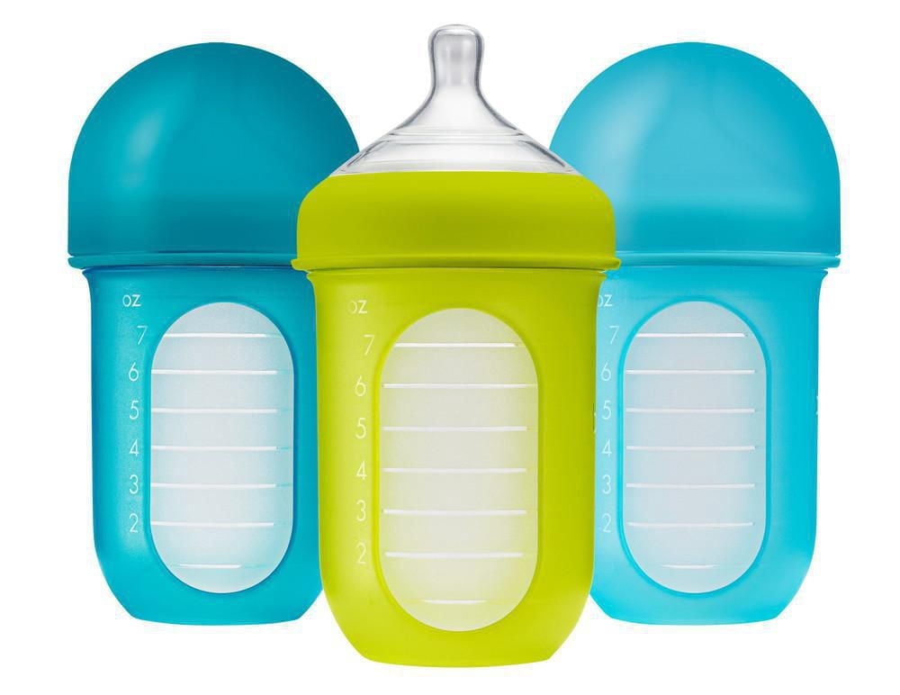 Boon Nursh Bottle Set Blue - 3x8oz