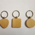 thumbnail image 1 of Wood DIY Key Chain Portable Man Home Car Vehicle Woman Paintable Hanging Crafts Making Bag Handbag Clothes Automotive Keychain Accessories Round, 1 of 9