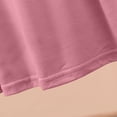 thumbnail image 4 of HUJlwoi Chemises de Nuit Grande Taille Modal Sans Manches Nuisette Basique Plissée Longue Robe de Nuit Coupe Ample Col Ras du Cou Robe de Nuit Unie, 4 of 6