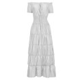 thumbnail image 1 of UPPADA Liquidation Robes d'Invitée de Mariage à Manches Évasées pour Femmes Robe de Cocktail Chic Robes de Bal d'Hiver Robes de Cocktail Formelles Longue Robe Formelle à Manches, 1 of 6