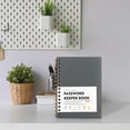 thumbnail image 3 of Mini Size Password Book A6 Loose Leaf Notebook With Thickened Skin Feel Student Notebook, 3 of 6