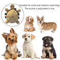 thumbnail image 4 of Dog Harness Backpack with Quick Release Buckle Zipper Closure Adjustable Cartoon Turtle-Shaped Pet Self Carrier Snack Bag, 4 of 10