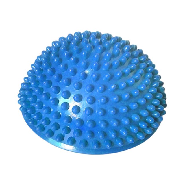tredstone Demi-Rond Balle de Massage Outil de Massage Efficace en PVC Durable et Pratique Bleu 1Set